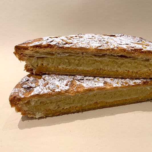Galette Amande et marmelade de clémentine