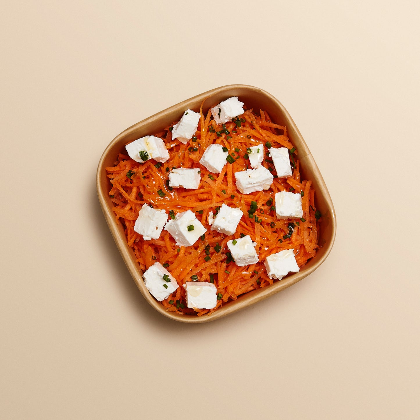 Mini salade carottes râpées & feta