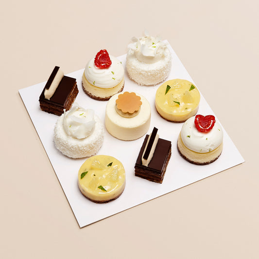 Assortiment de mini pâtisseries