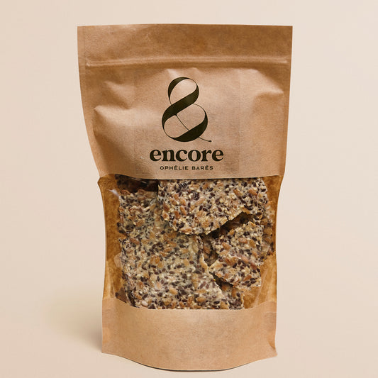 Crackers aux graines SANS GLUTEN & VEGAN